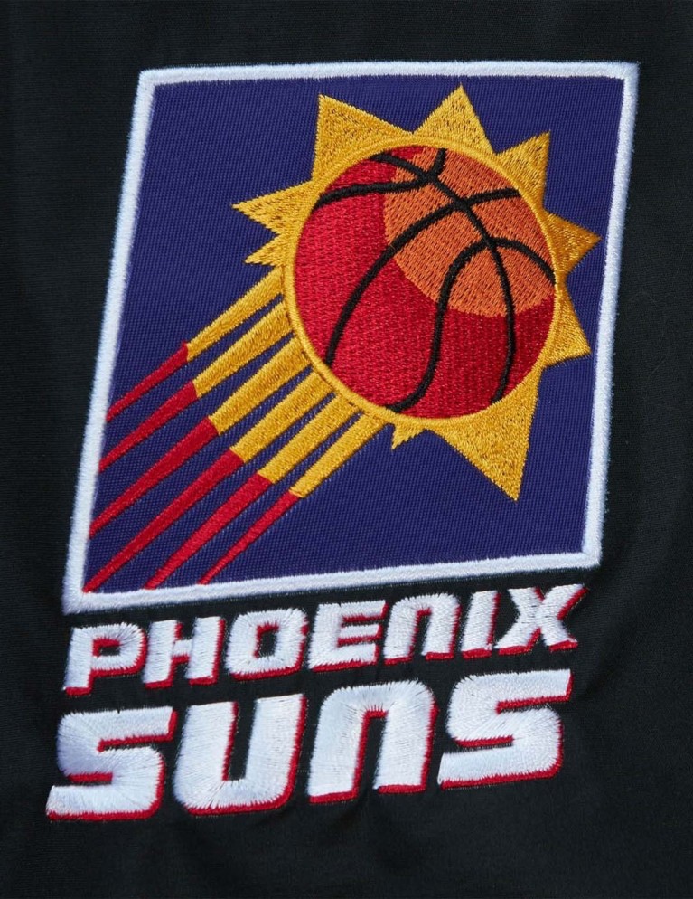 Chaqueta MITCHELL & NESS phoenix suns heavyweight satin jacket black